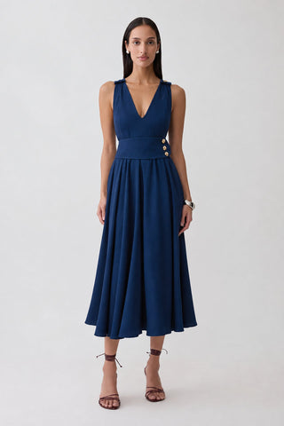 Vestido Midi - Marinho