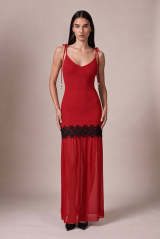 Dress La Rochele - Vermelho