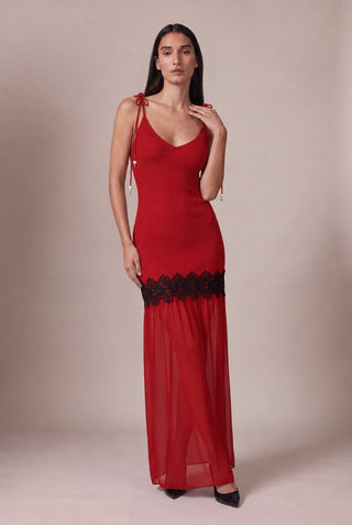 Dress La Rochele - Vermelho