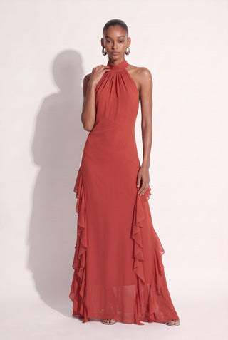 Dress Brume De Paris Terra Cota - pose