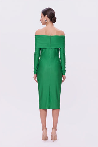 Dress Twilight Glow Verde - costas