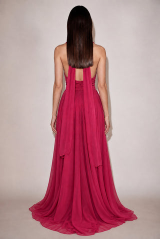 Dress Nina Party - Cramberry