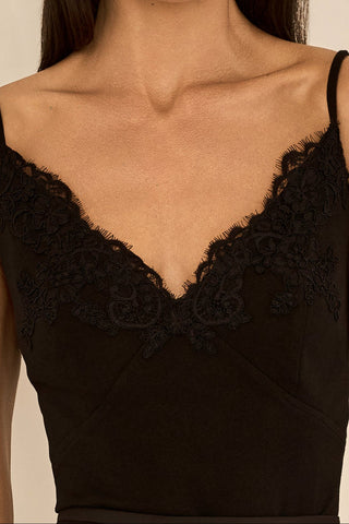 Camiseta C/ Aplicaçao - Preto